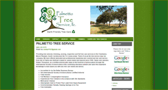 Desktop Screenshot of palmettotreeservice.org